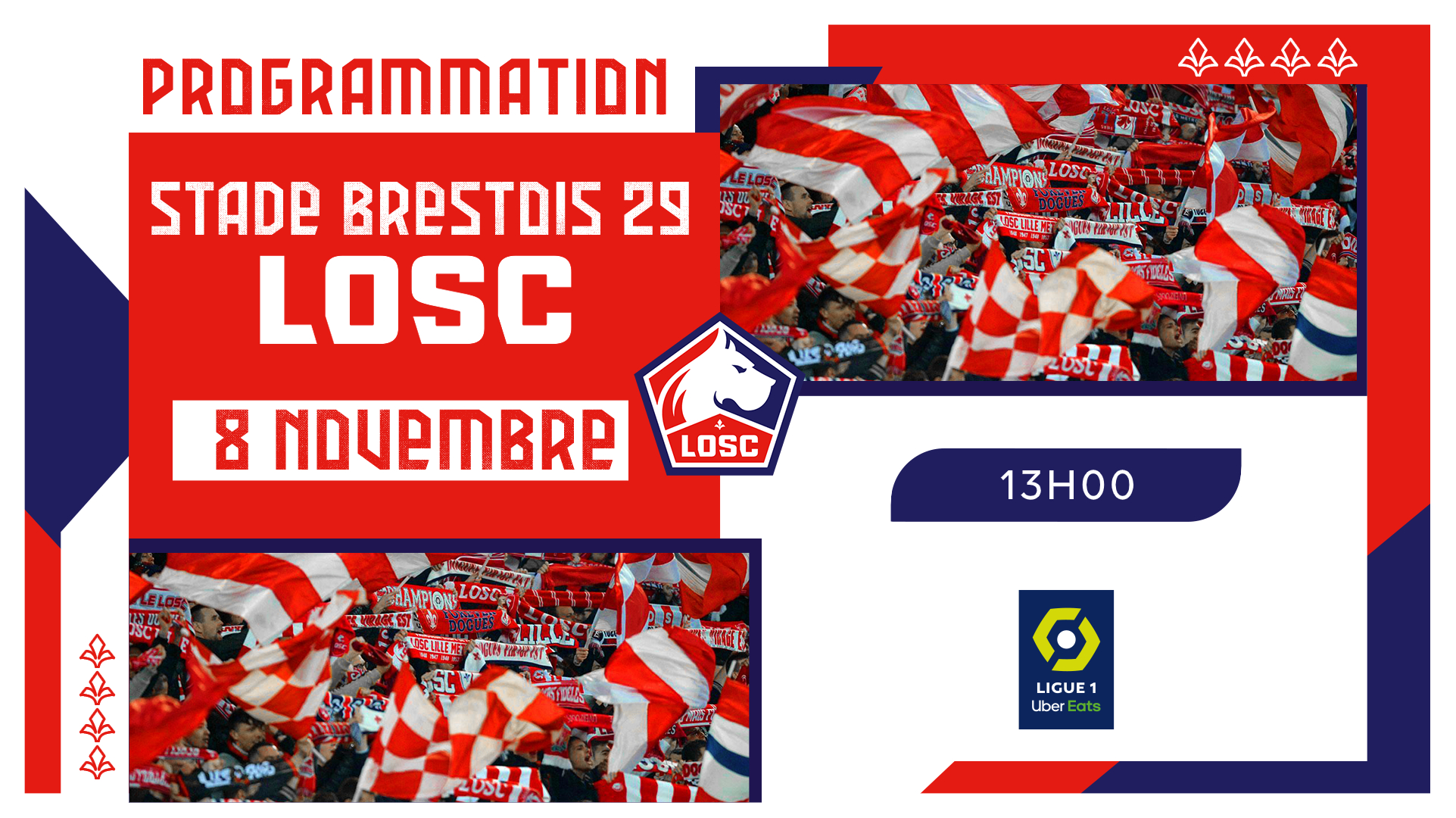 Brest-LOSC fixé au... | LOSC 
